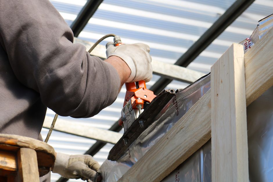 Professional roofing and skylight installation service showing quality equipment